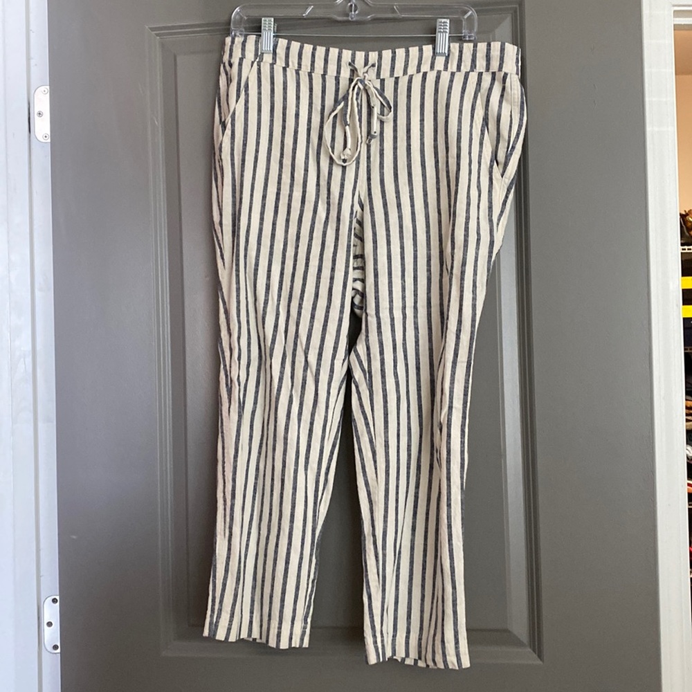 Jcrew linen blend pants